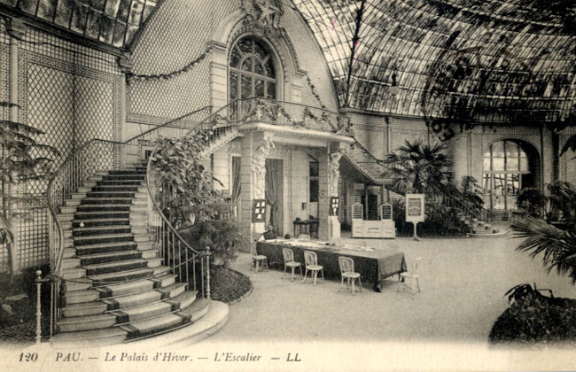 Pau : Palais d'Hiver - Le Grand Escalier