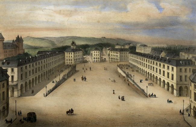 Pau - La place Gramont