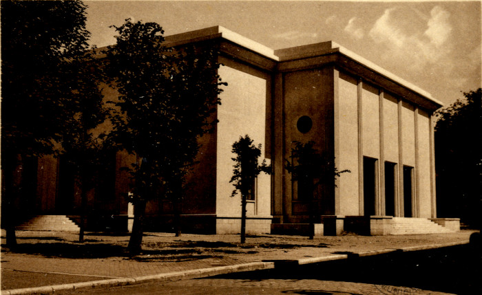 L’image représente le projet de bibliothèque et de musée.